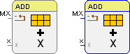 Funktionsbaustein Matrix-Addition mit Skalar